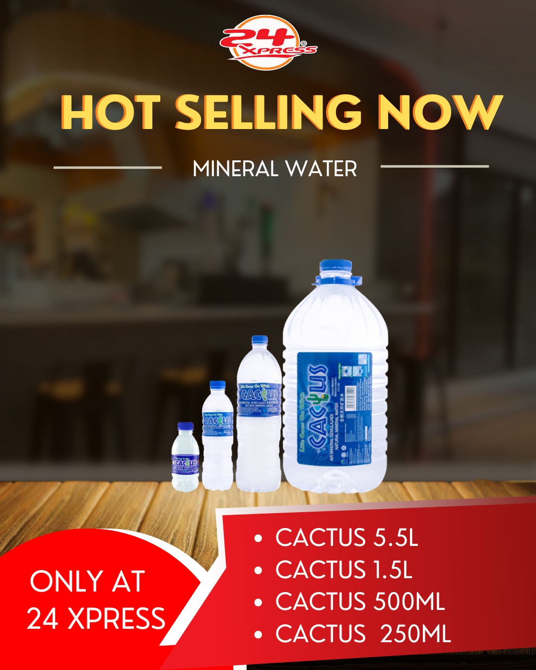 Cactus Mineral Water