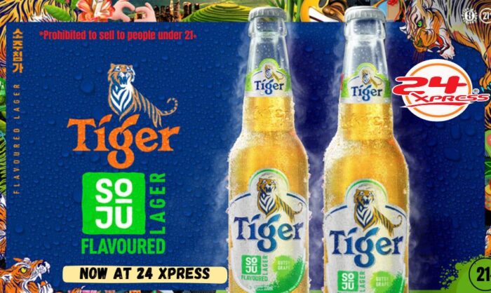 Tiger Soju Flavoured Lager